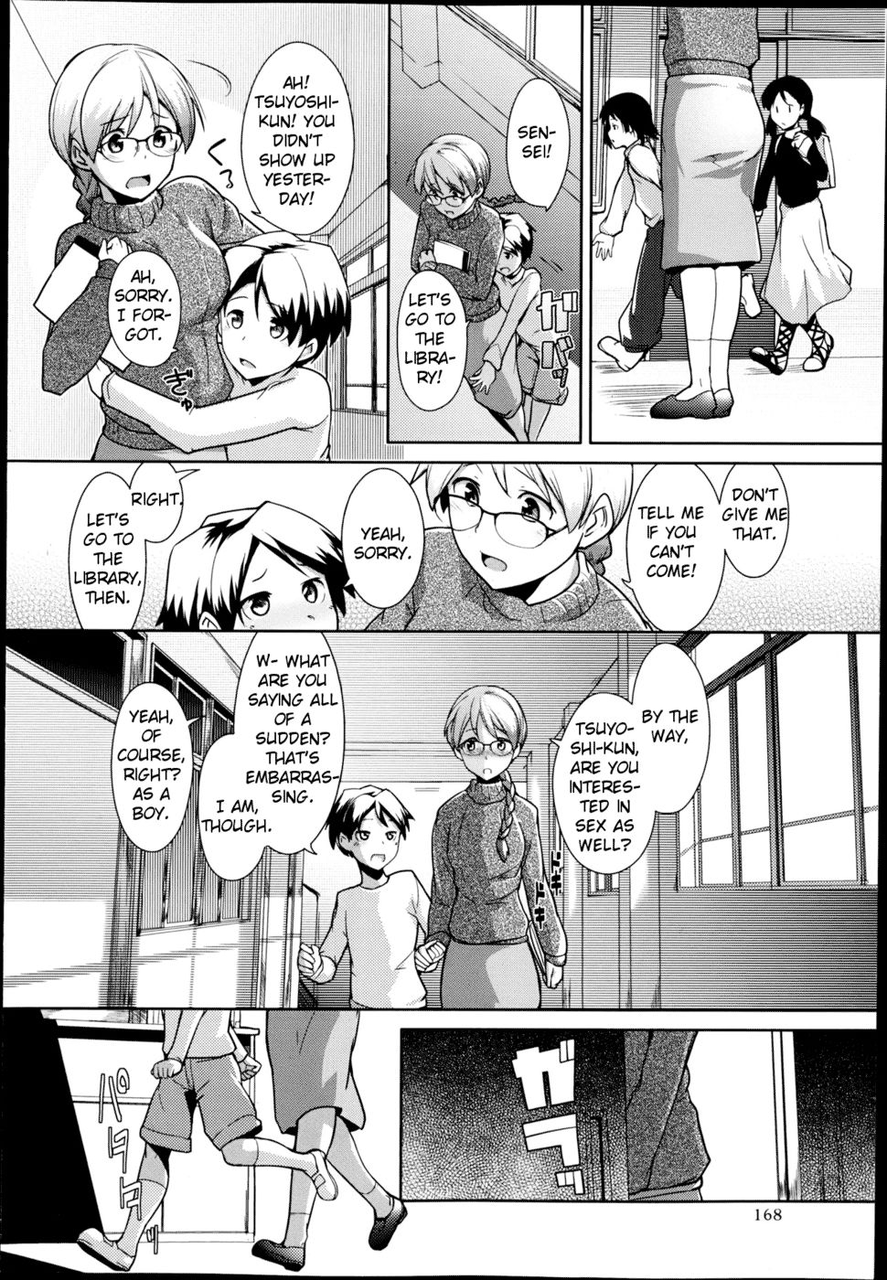 Hentai Manga Comic-Library Teacher-Read-12